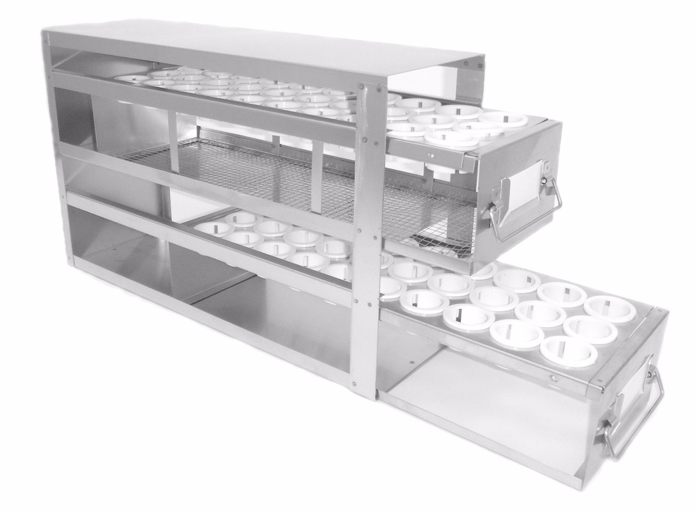 Upright Freezer Drawer Racks For 15ml. Tube Boxes, UFD-LT15-2