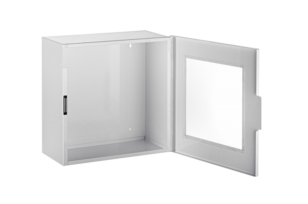 AdirMed AED Cabinet, Non Alarmed AED Defibrillator Wall Mounted, Easy Access ...