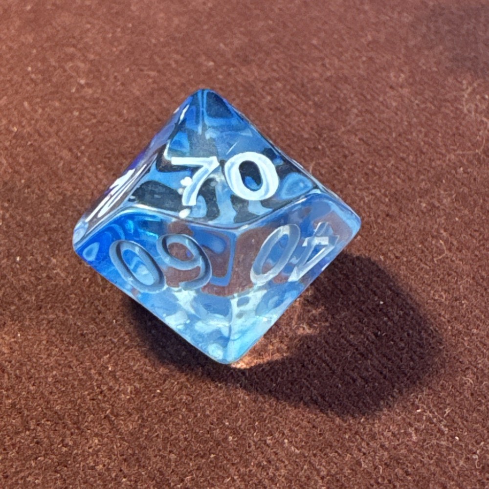 Floating Mist Polyhedral Dice Set 7 Pieces - RPG DND K