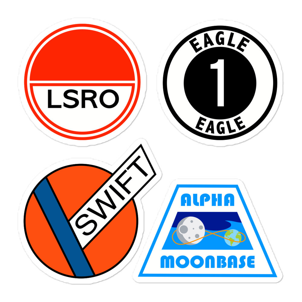 Space Uniform Stickers 1999