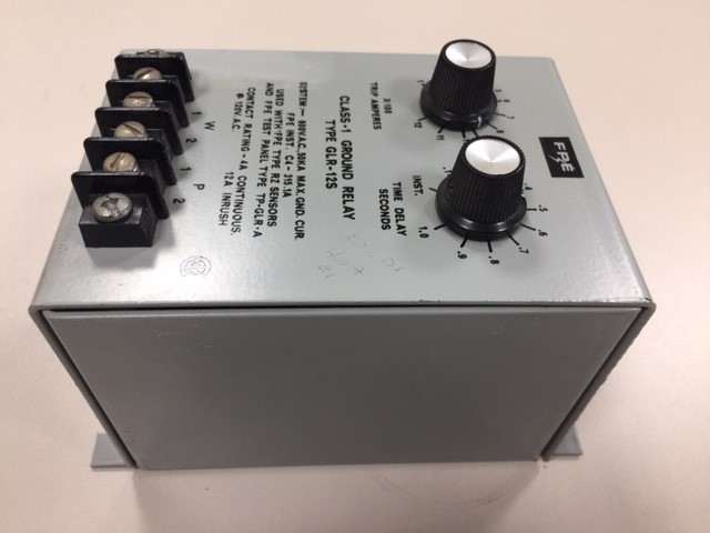 FPE Ground Fault Relay GLR-12S Class 1 EXCELLENT TESTED CONDITION
