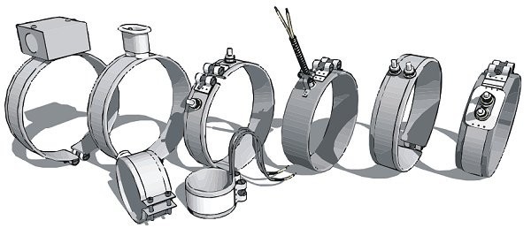 Constuction Options of a Mica Band Heater
