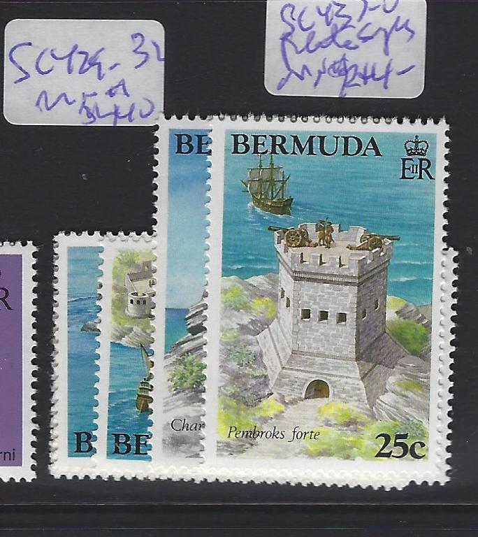 Bermuda SC 429-32 MNH (6grp)