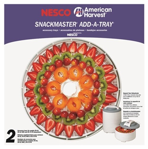 Nesco Semi-Gloss White 2 each Food Dehydrator Tray