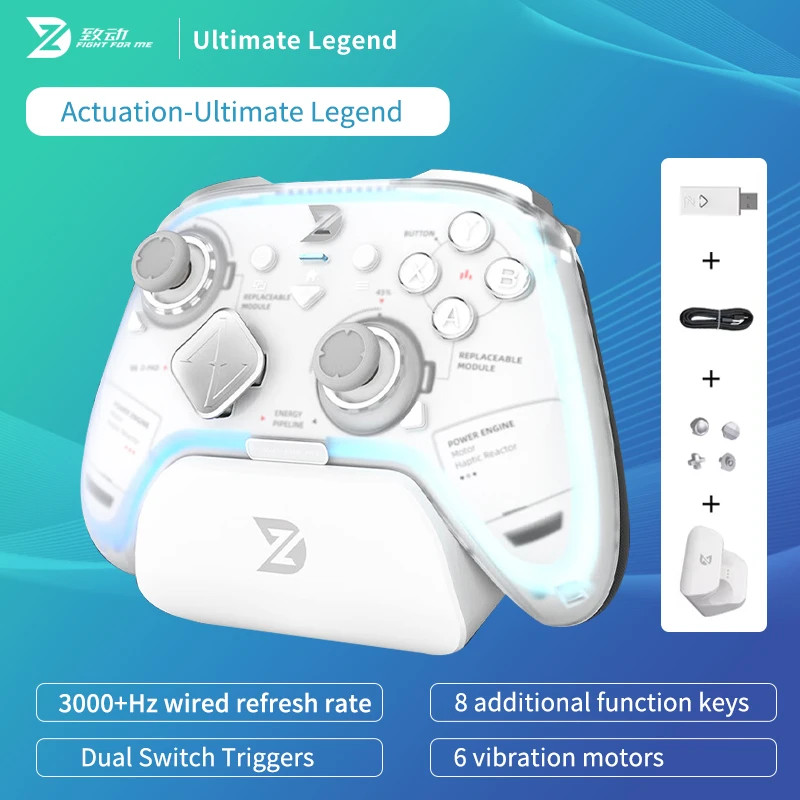 Zd Ultimate Legend Game Controller Elite Modular Sensory Rgb Switch Phone Blueto