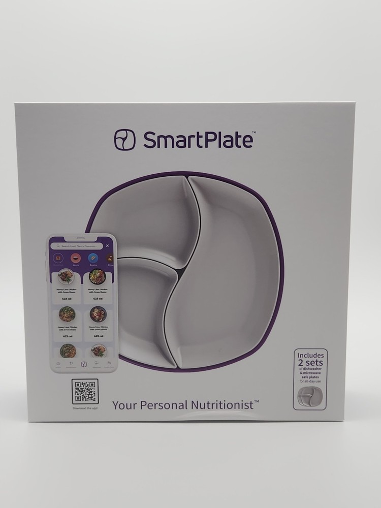 SmartPlate Portion Control Scale Plate Set (New In Box)