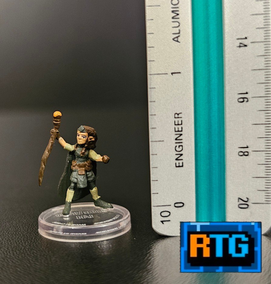 D&D Miniature - Gnome Wizard #1 - Dungeons and Dragons - RPG