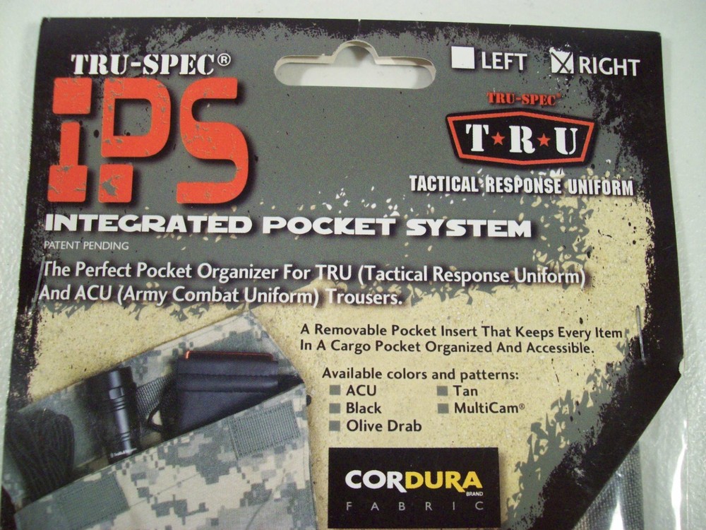 New Tru-Spec IPS Right Pocket Organizer Insert, Digital Camo