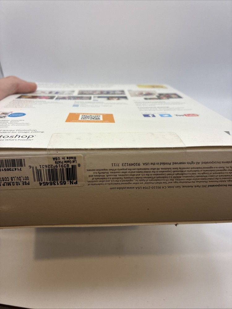 Adobe Photoshop Elements 10 for PC Mac New Sealed