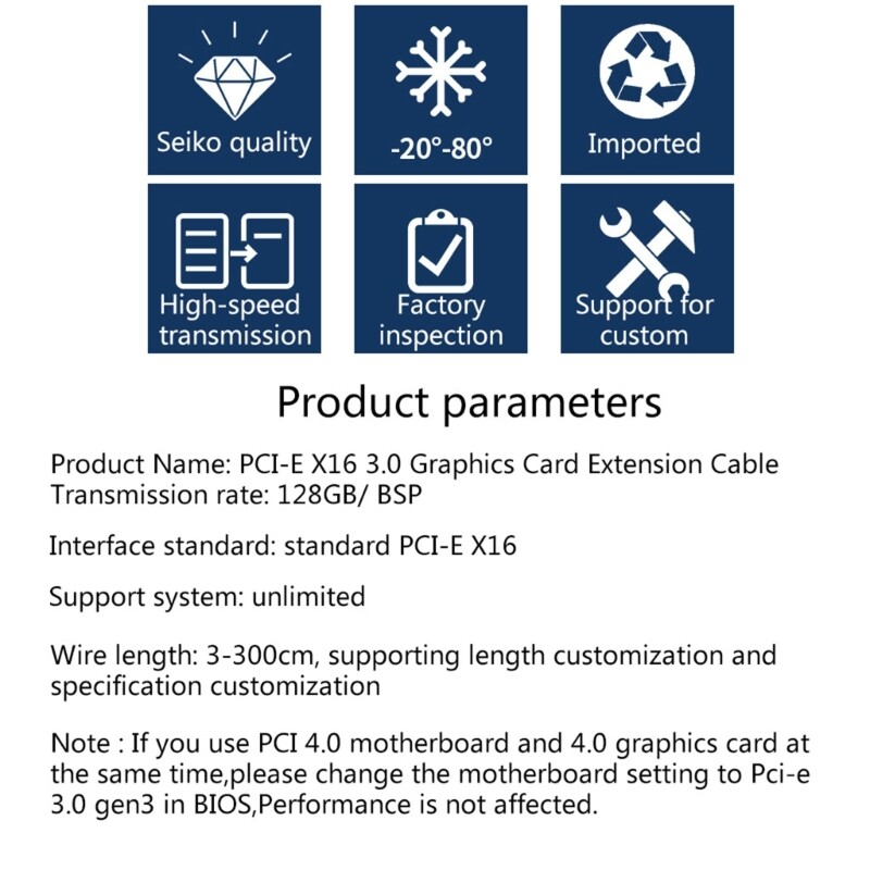 Vertical GPU Mounting Bracket PCIE3.0 X16 Slot Bracket With Toolless Adjustment