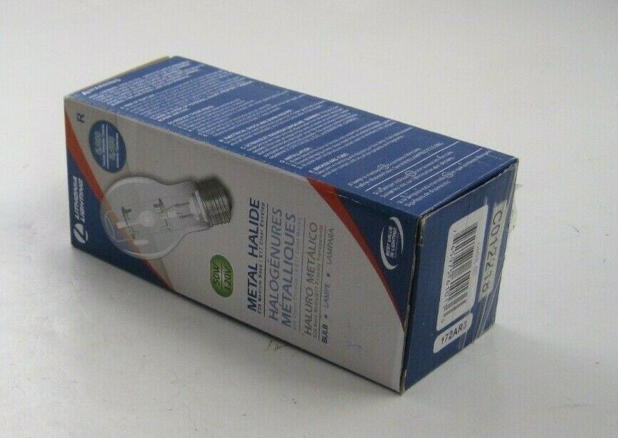 2- NEW Lithonia MH50 50W 50 watt Metal Halide ED17 E26 Medium 120V Light Bulb