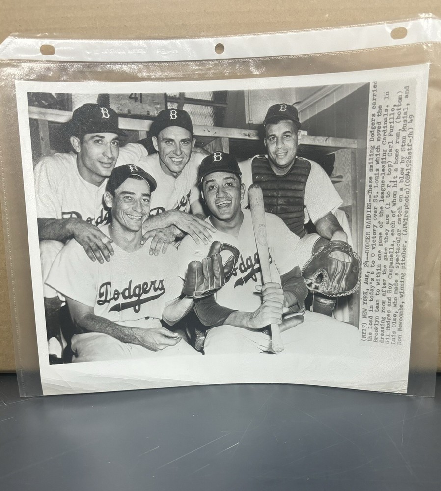 1949 Brooklyn Dodgers Cleveland News