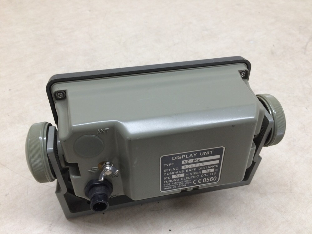 Furuno SC-502 Satellite Compass Display V2.01 Auto Identification System GPS