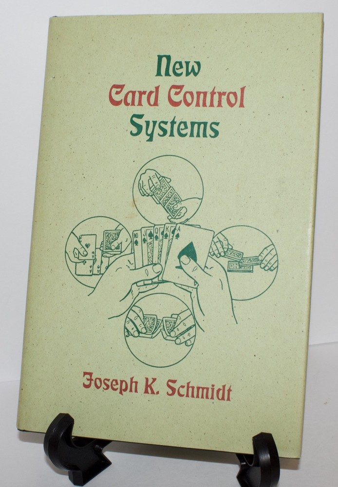 NEW CARD CONTROL SYSTEM - CARD MAGIC BOOK  HARDCOVER FIRST EDITION - LIMITED