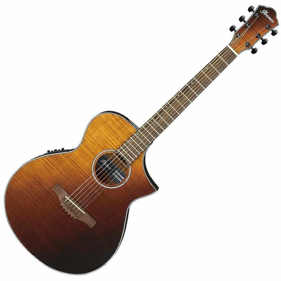 Ibanez AEWC32FM Thinline Acoustic Electric Guitar