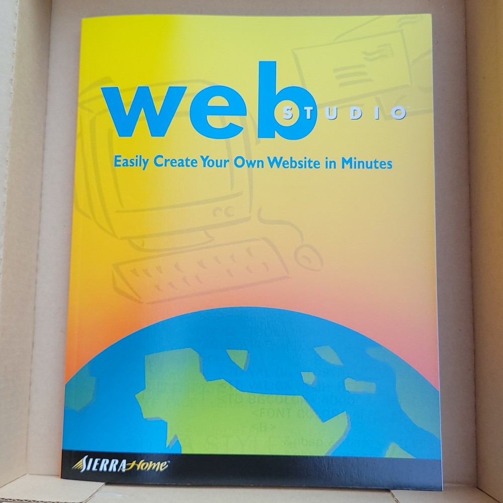 NEW Web Studio 2.0 PC CD Professional HTML Website Page Site Creation Tool