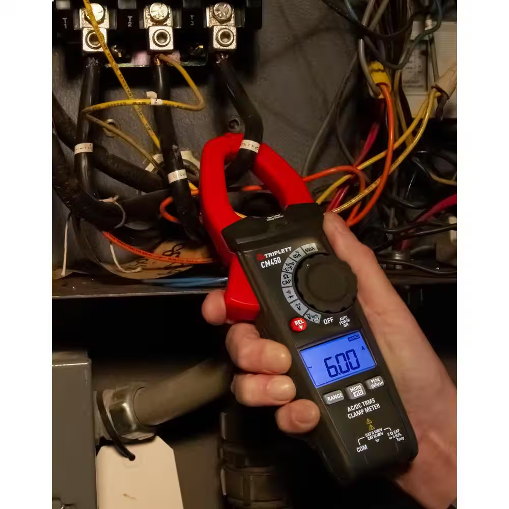 400 Amp True RMS AC/DC Clamp Meter