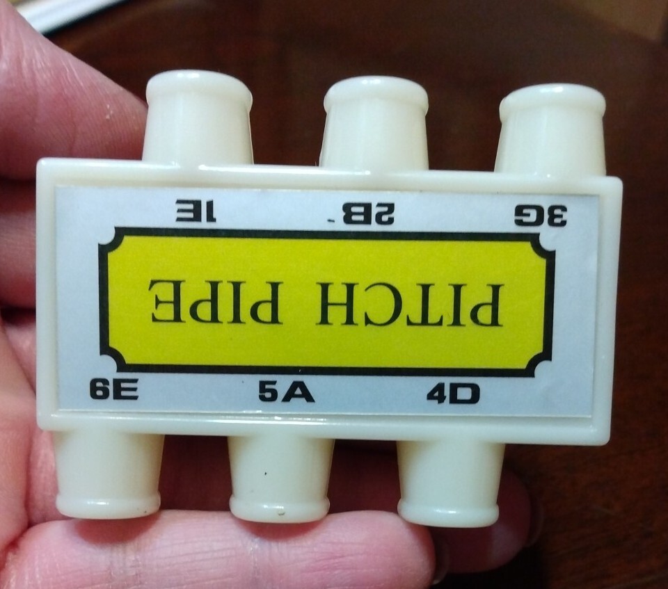 E B G D A E 6 Tones Guitar String Tuning Plastic, Pre-owned Never Used