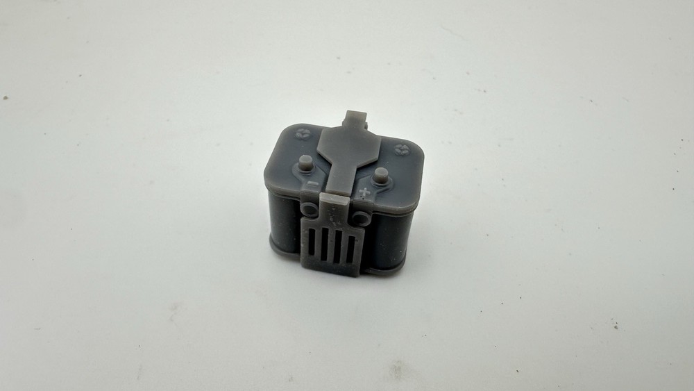 Optima battery with tray