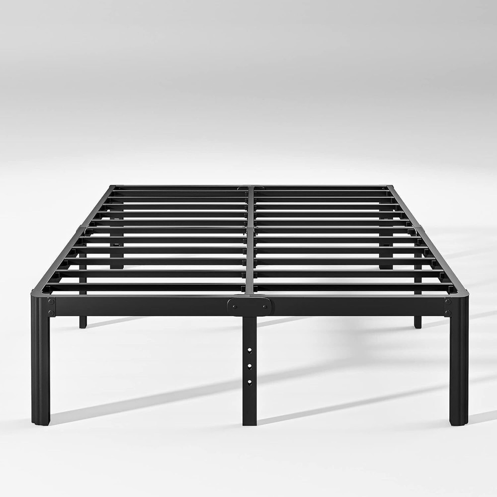 14in Bed Frame No Box Spring Needed Heavy Duty Metal Platform Bed Frame Full