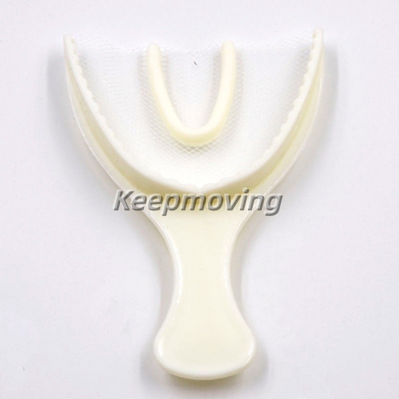Dental Impression Trays Net Bottom Plastic Bite Registration Disposable 5 Types