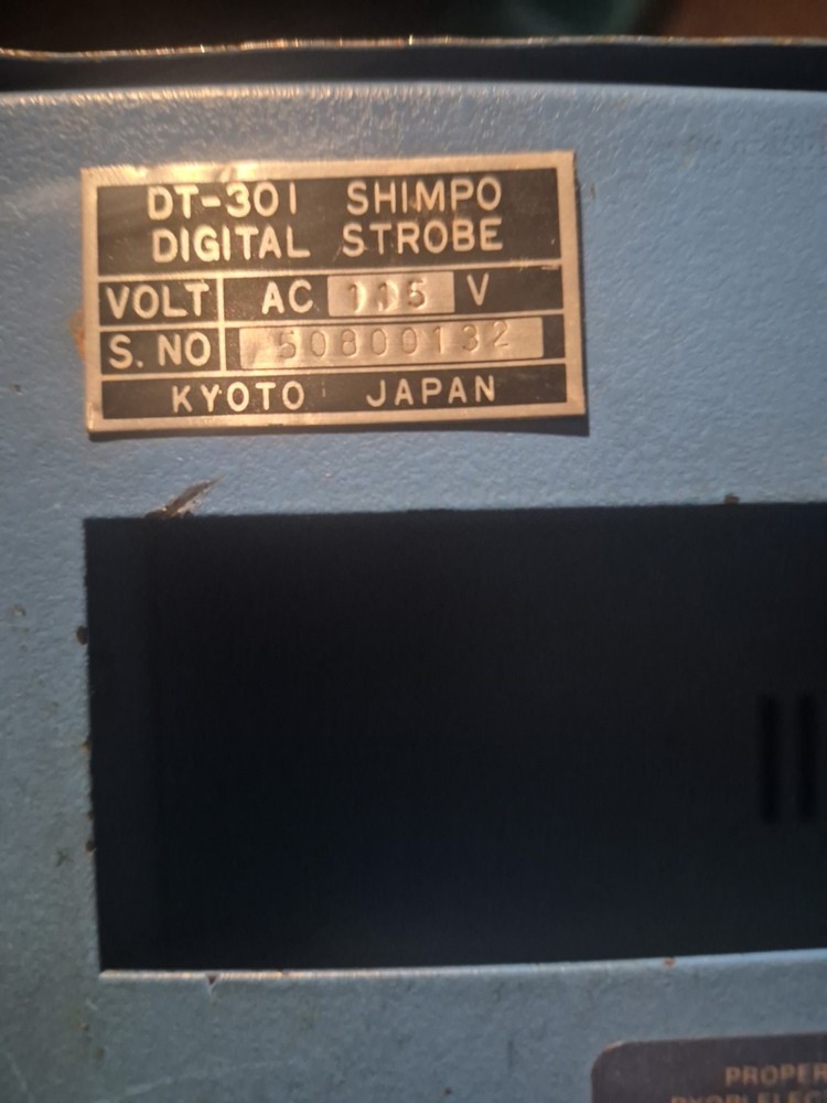 Shimpo Digital Stroboscope Tachometer DT-301