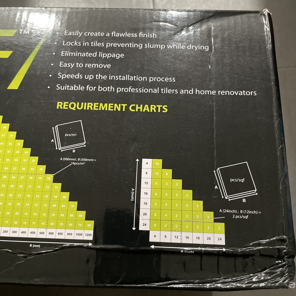 Lev Tec Tiling Leveling System 1/8 Clips 500pc Tile Hardwood Projects Interlock