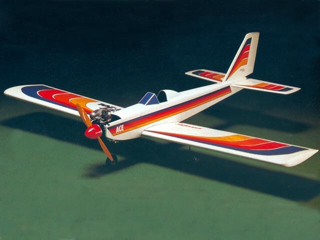 Ace 20L 49" WS RC Model Airplane Full Size Printed Plans & Templates