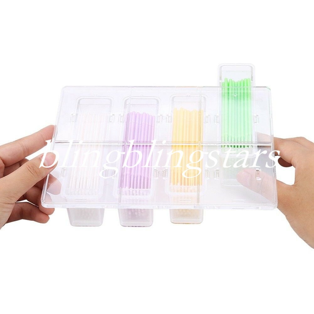 Dental Dispenser Sticks Container with Micro Bendable Applicators