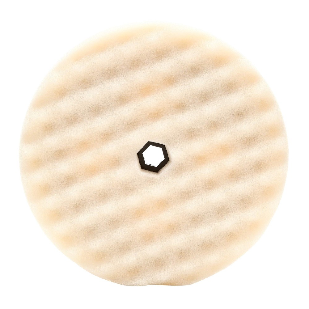 3M 05706 Perfect-It Foam Compounding Pad, 8 in , White 8,