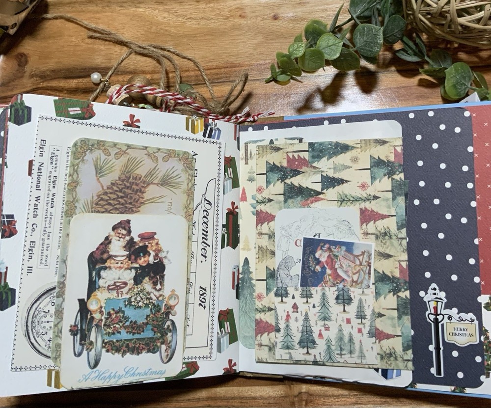 Christmas Handmade Junk Journal