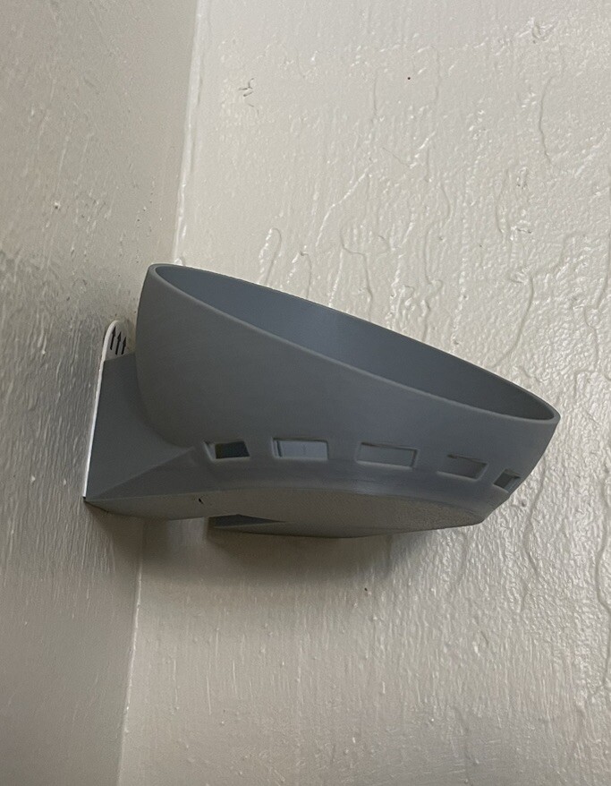 2-Pack Echo Dot 4/5 Wall & Corner Mount Bracket Holder Accessory GRAY!!