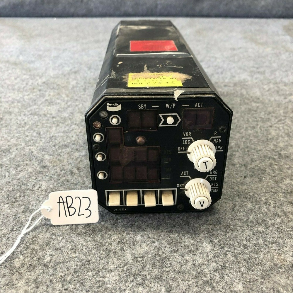 Bendix CD-3501A Control Display Unit P/N 4000691-0102