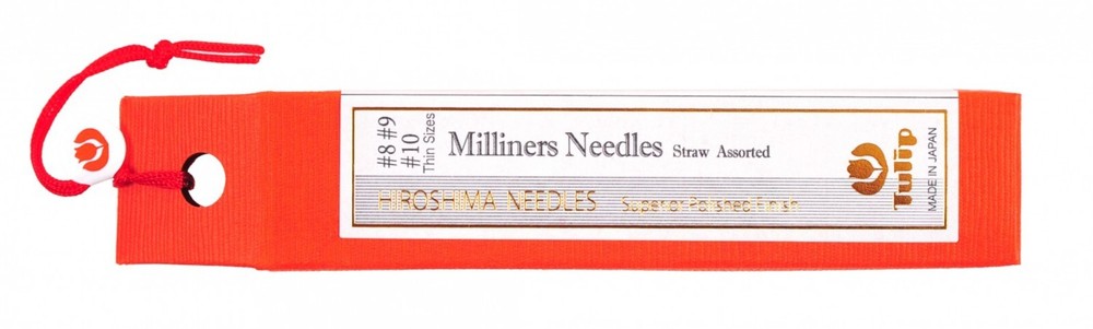 Tulip Milliners Needles Straw Assorted Thin Sizes