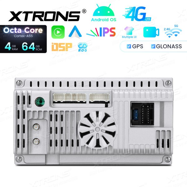 Android Car Stereo Xtrons TID101L 10.1" Double Din Android Car Stereo Octa Cor
