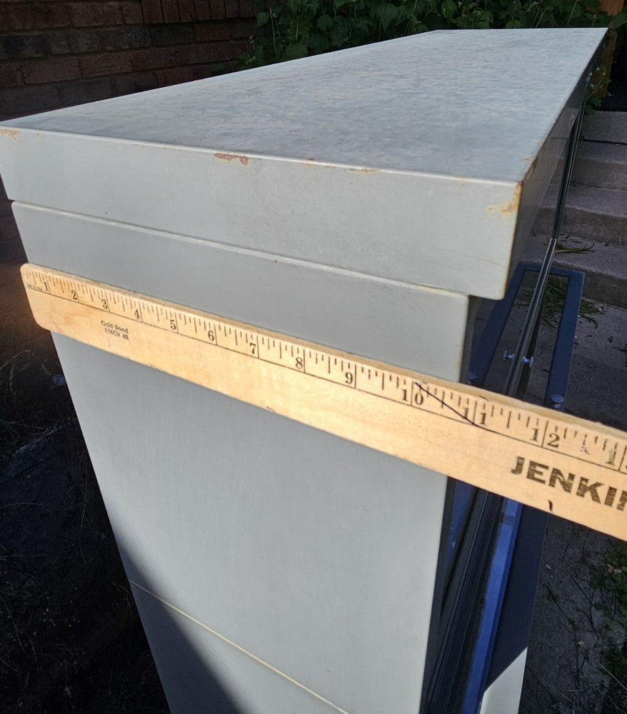 VINTAGE BOOKCASE GENERAL FIREPROOFING CO FREESTANDING BARRISTER 3 STACK INDUSTRI