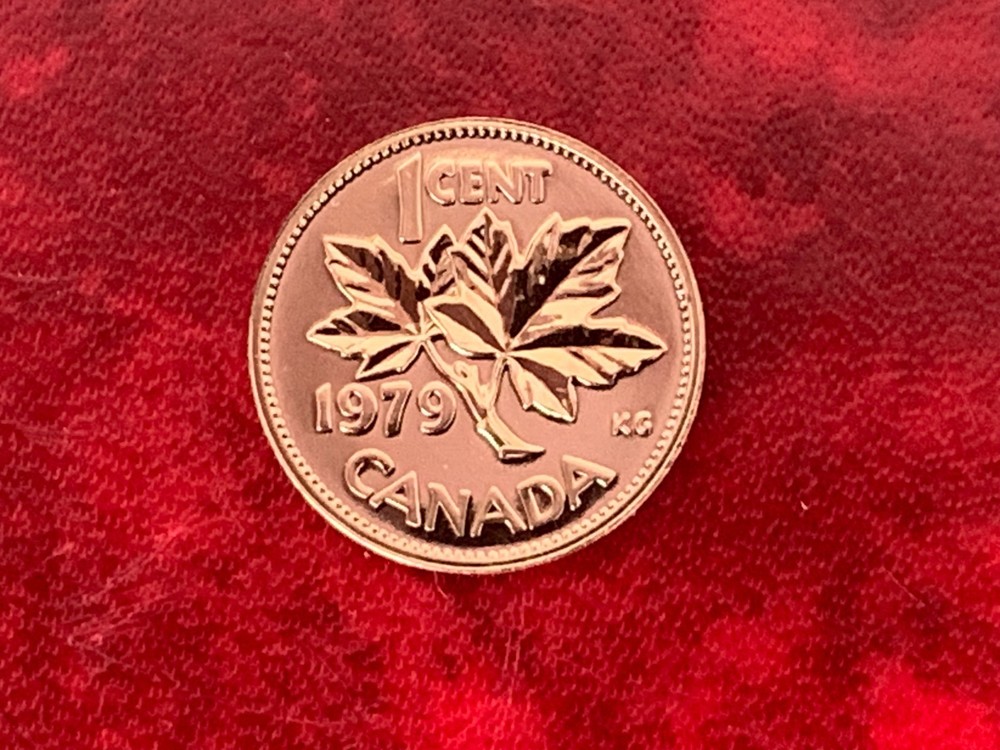Canada 1 Cent 1979 Specimen Coin-Uncirculated