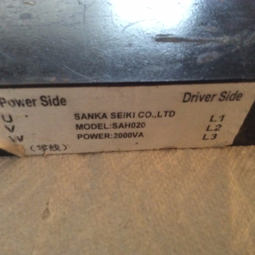 SANKA Seili Co SAH020 Power Module 2000VA