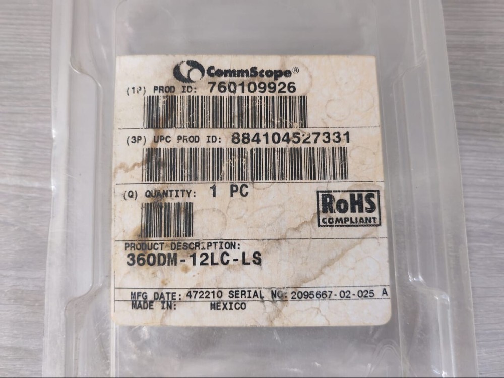 COMMSCOPE 360DM-12LC-LS INSTAPATCH MODULE