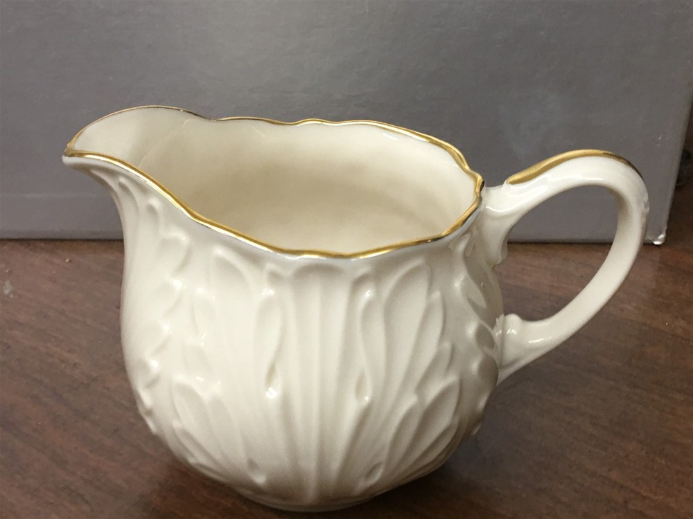 Lenox Cottage Creamer Gold Trim