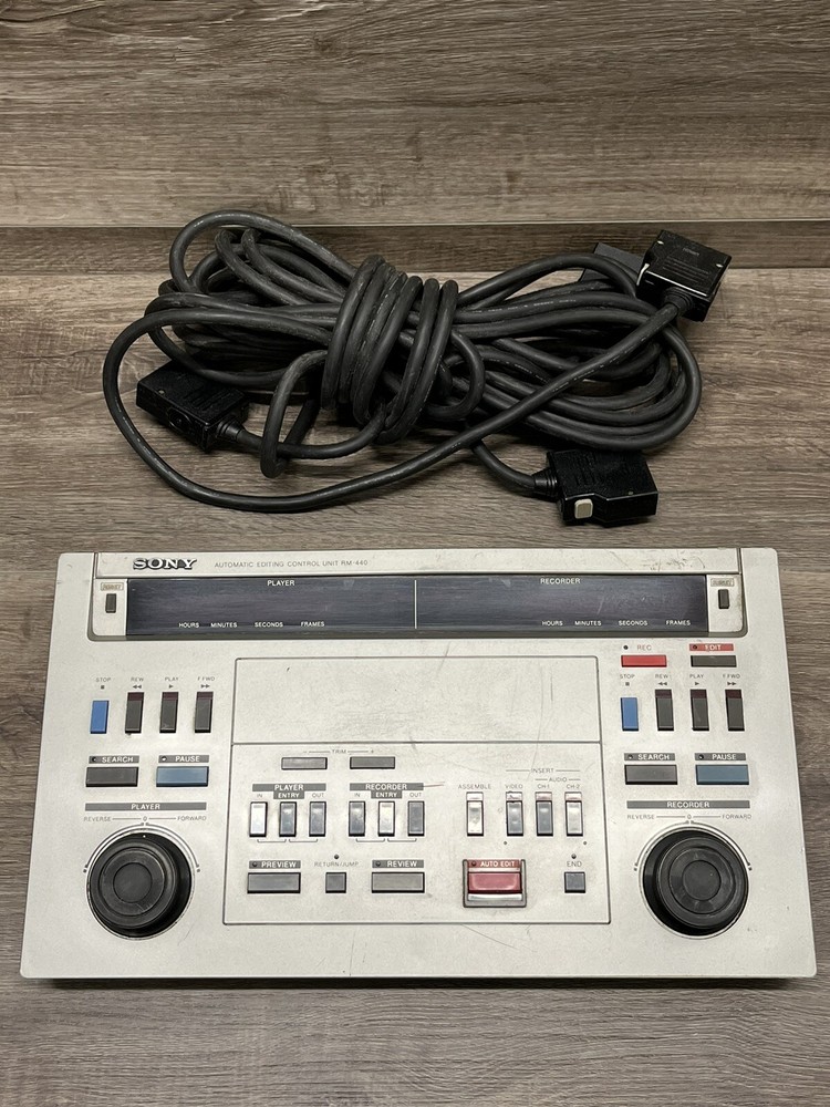 Sony Model RM-440 Automatic Editing Control Unit