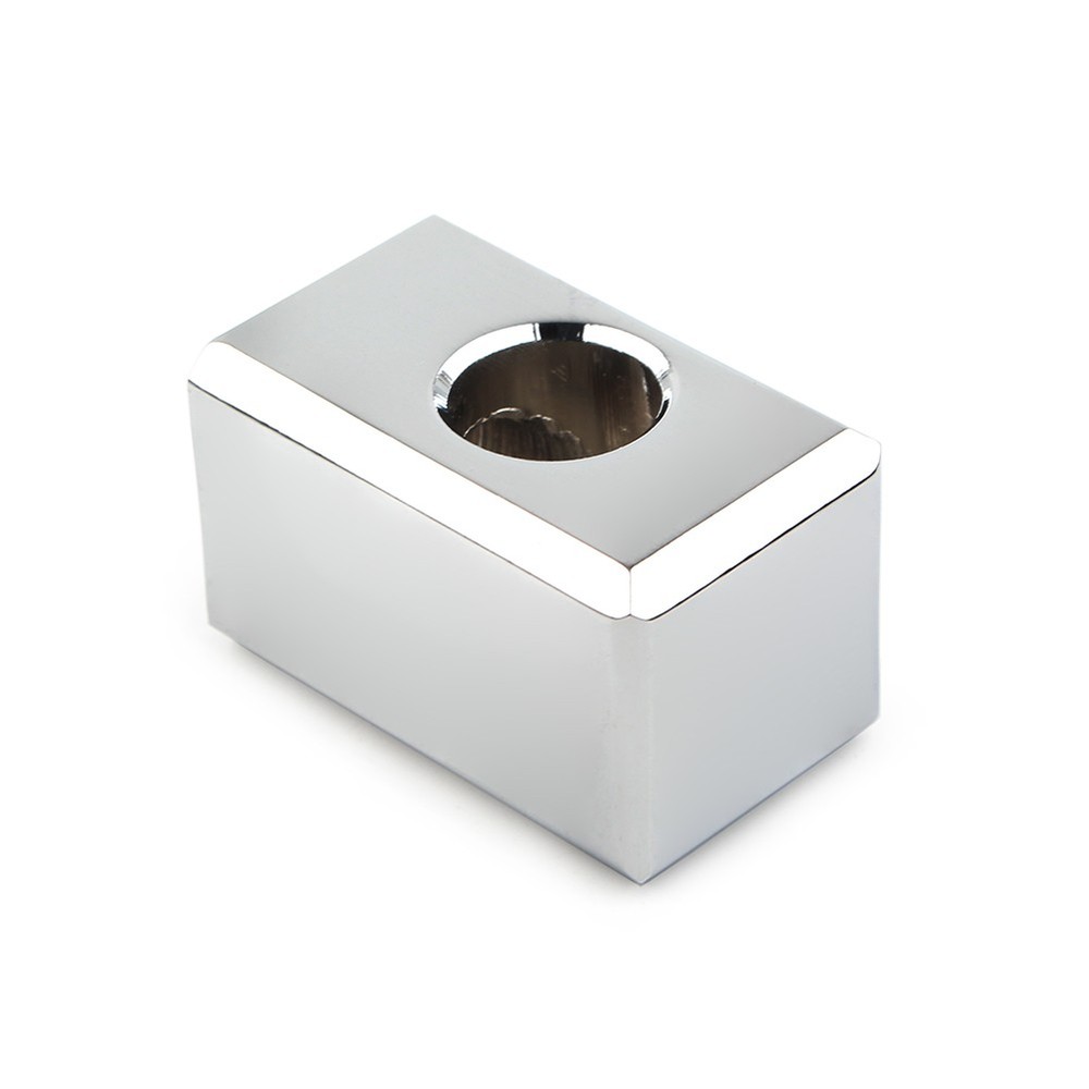Headlight Mounting Block Fit for Harley Headlamp Custom Head Light Mount Chrome