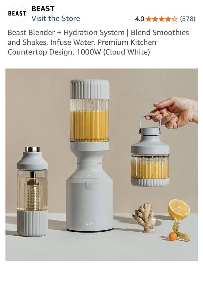 Beast blender and hydration system