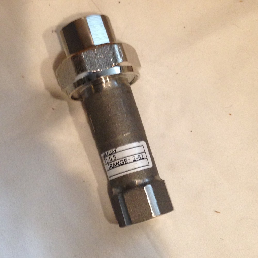 IMI Model ICSS050FFL-0.5 Inline Automatic Flow Control Value 0.5 GPM 2-32 Range