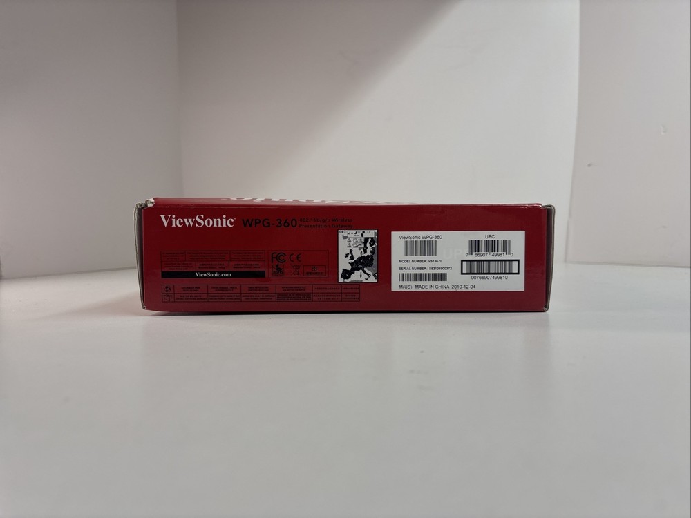 ViewSonic WPG-360 Wireless remote Presentation Gateway / NO POWER SUPPLY