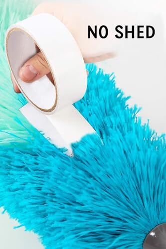 Microfiber Feather Duster with 100 inches Extension Pole, Dusters for