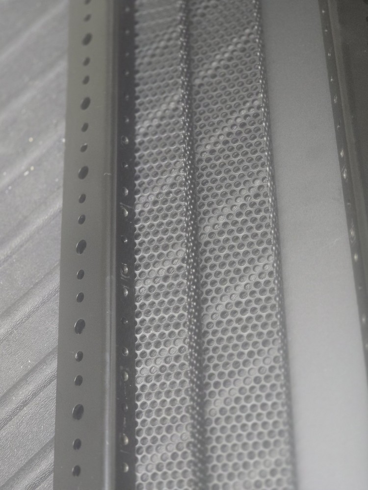 Middle Atlantic Rack Rails Pair + 2 Vent Panels + Blank Panel 19” Rack Lot