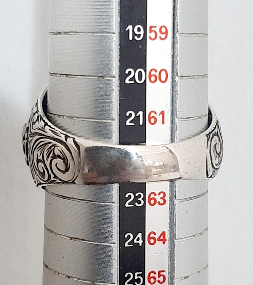 925 SILVER RING Men Solitaire Alexandrite Ring Sterling Man $