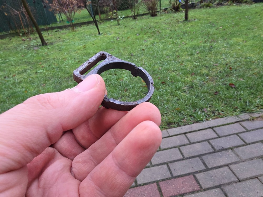 WW2 Accessories MP from the German bunker relic.
