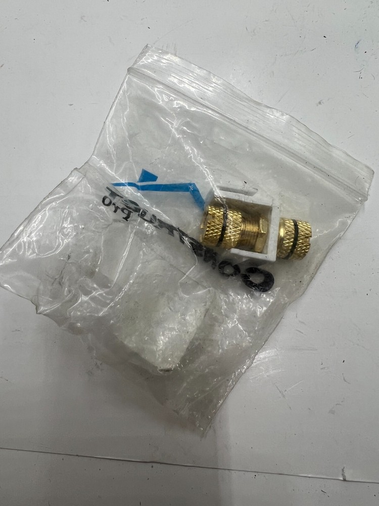 (Qty 6) Construct Pro Gold-Plated Speaker Binding Post Keystone Insert CON3029KW